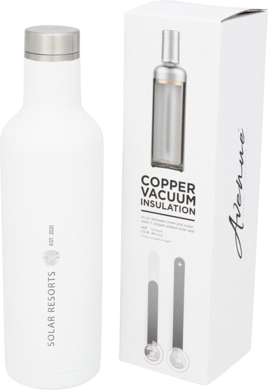 Pinto 750 ml copper vacuum insulated bottle 16