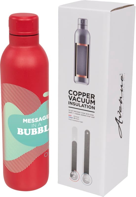 Odin 510 ml copper vacuum insulated water bottle 48