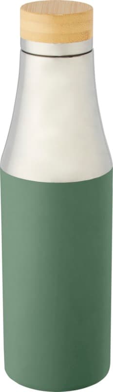 Hulan 540 ml copper vacuum insulated stainless steel bottle with bamboo lid 24