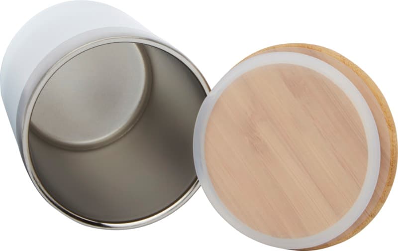 Lagan 330 ml copper vacuum insulated stainless steel tumbler with bamboo lid 14
