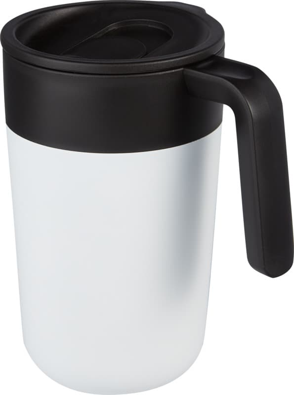 Nordia 400 ml double-wall recycled mug