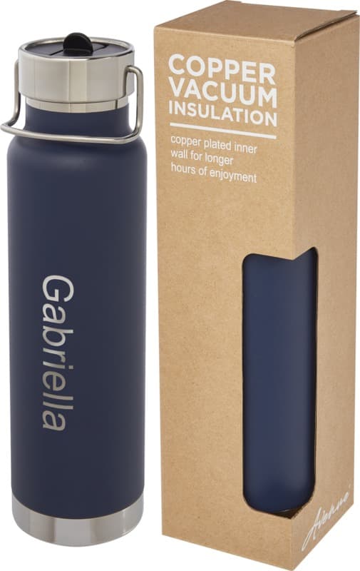 Thor 750 ml copper vacuum insulated sport bottle 20