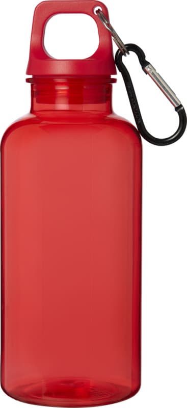 Oregon 400 ml RCS certified recycled plastic water bottle with carabiner 20