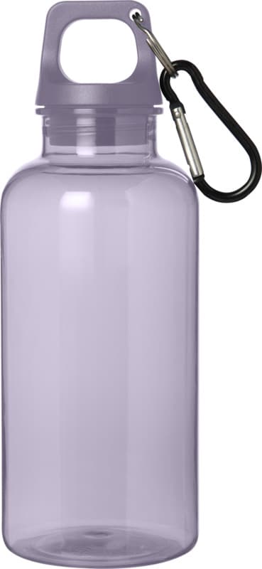Oregon 400 ml RCS certified recycled plastic water bottle with carabiner 48