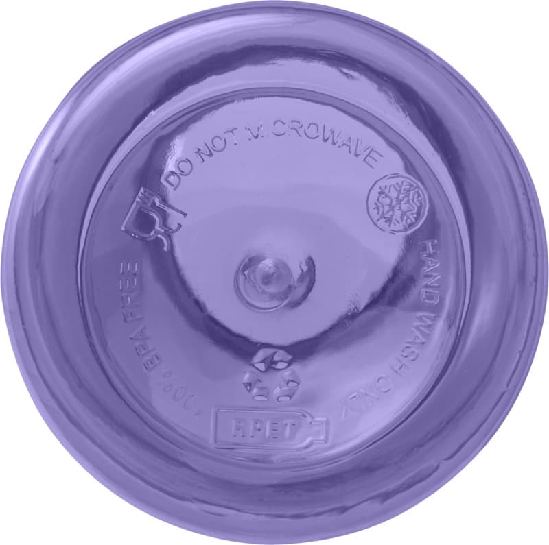 Oregon 400 ml RCS certified recycled plastic water bottle with carabiner 64