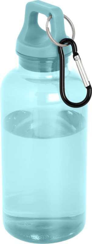 Oregon 400 ml RCS certified recycled plastic water bottle with carabiner 52