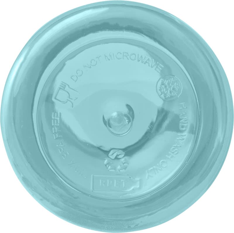 Oregon 400 ml RCS certified recycled plastic water bottle with carabiner 54