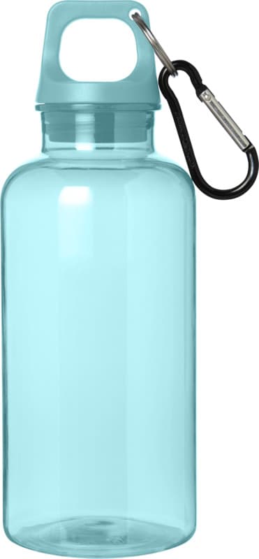 Oregon 400 ml RCS certified recycled plastic water bottle with carabiner 53