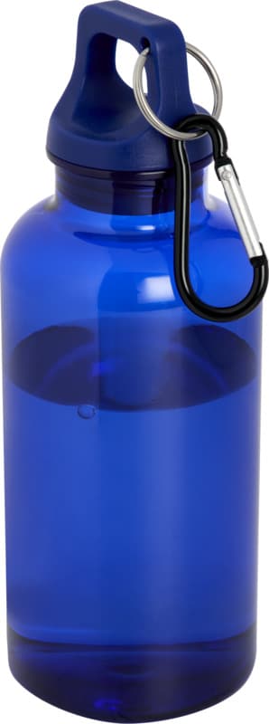 Oregon 400 ml RCS certified recycled plastic water bottle with carabiner 13