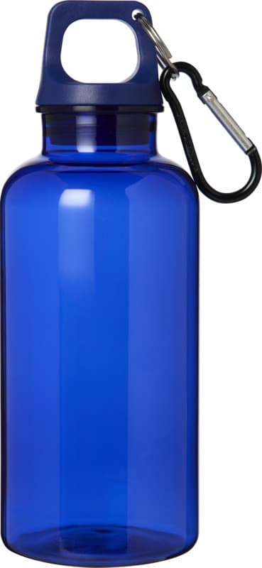 Oregon 400 ml RCS certified recycled plastic water bottle with carabiner 14