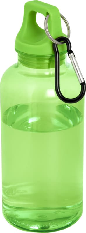 Oregon 400 ml RCS certified recycled plastic water bottle with carabiner 31
