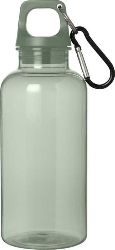 Oregon 400 ml RCS certified recycled plastic water bottle with carabiner 43