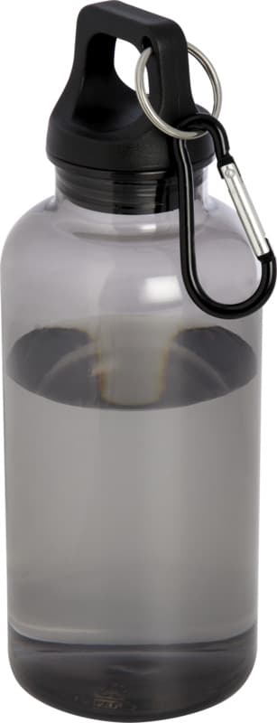 Oregon 400 ml RCS certified recycled plastic water bottle with carabiner 7