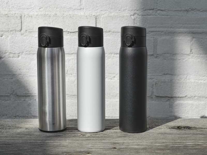 Sika 450 ml RCS certified recycled stainless steel insulated flask 5