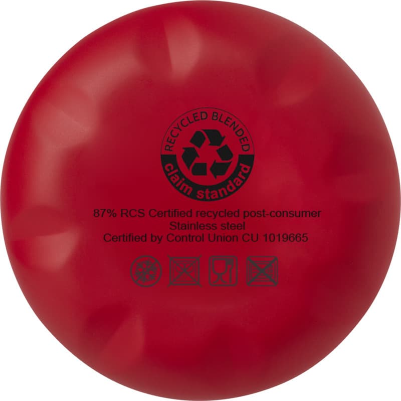 Cove 500 ml RCS certified recycled stainless steel vacuum insulated bottle  37