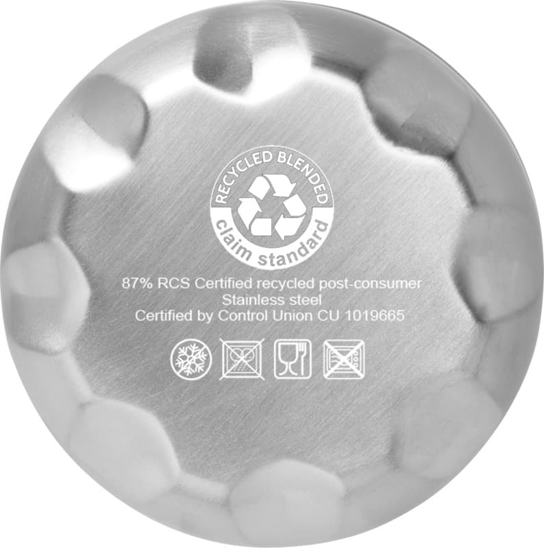 Cove 500 ml RCS certified recycled stainless steel vacuum insulated bottle  16