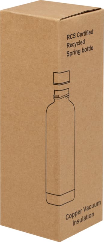 Spring 500 ml RCS certified recycled stainless steel copper vacuum insulated bottle 15
