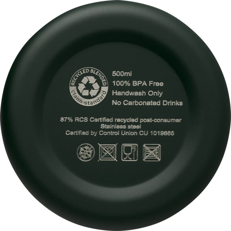 Spring 500 ml RCS certified recycled stainless steel copper vacuum insulated bottle 29