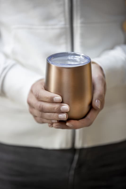 Corzo 350 ml RCS certified recycled stainless steel copper vacuum insulated cup 33