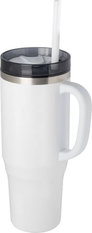Melbourne 1200 ml RCS certified insulated tumbler with straw 18