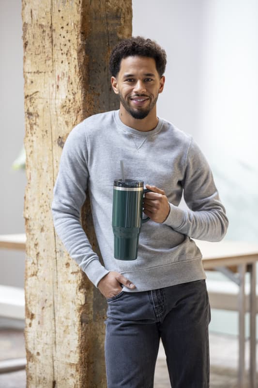 Melbourne 1200 ml RCS certified insulated tumbler with straw 39