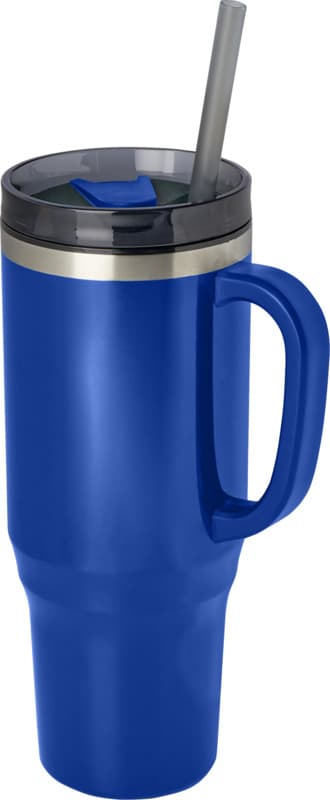 Melbourne 1200 ml RCS certified insulated tumbler with straw 42