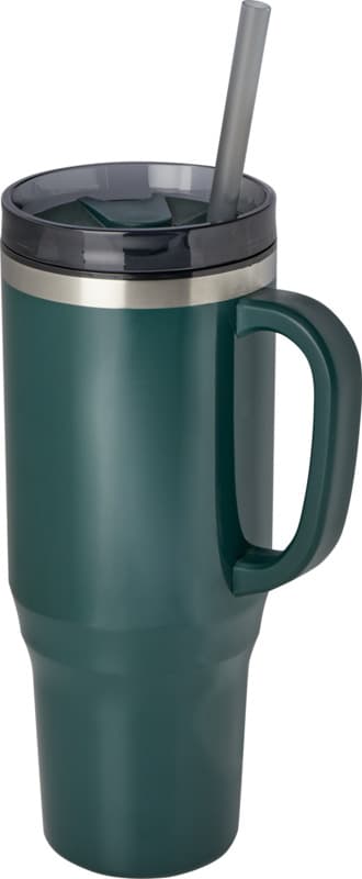 Melbourne 1200 ml RCS certified insulated tumbler with straw 1