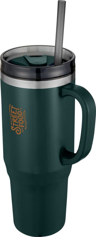 Melbourne 1200 ml RCS certified insulated tumbler with straw 8