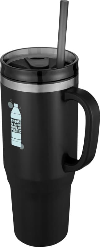 Melbourne 1200 ml RCS certified insulated tumbler with straw 17