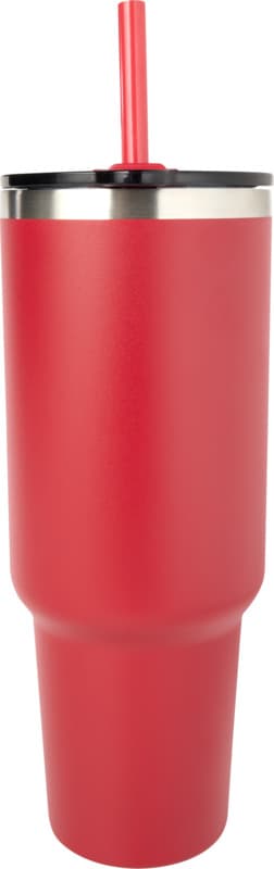 Sydney 1200 ml double wall RCS certified copper vacuum insulated tumbler with straw 42