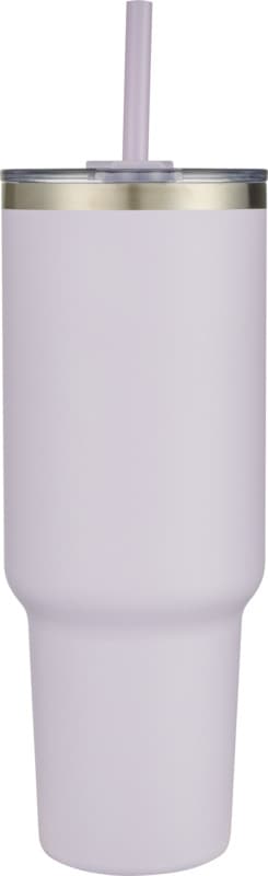 Sydney 1200 ml double wall RCS certified copper vacuum insulated tumbler with straw 18