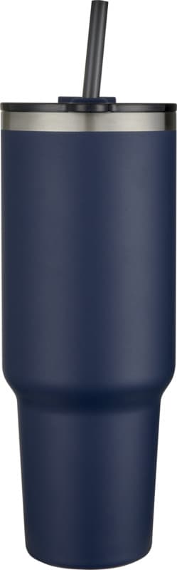 Sydney 1200 ml double wall RCS certified copper vacuum insulated tumbler with straw 34