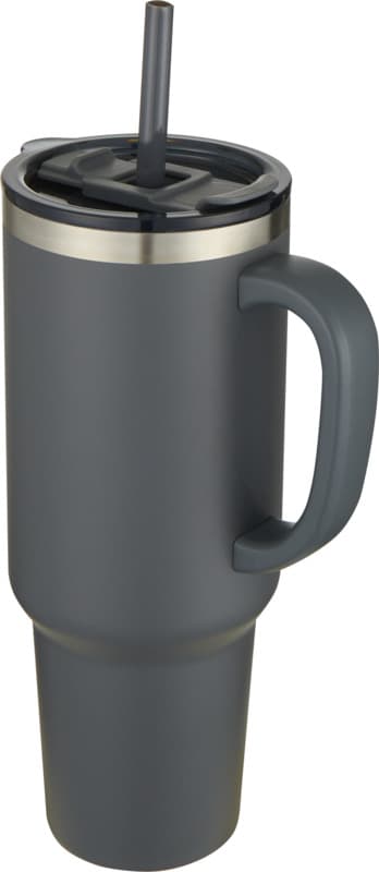 Sydney 1200 ml double wall RCS certified copper vacuum insulated tumbler with straw 25