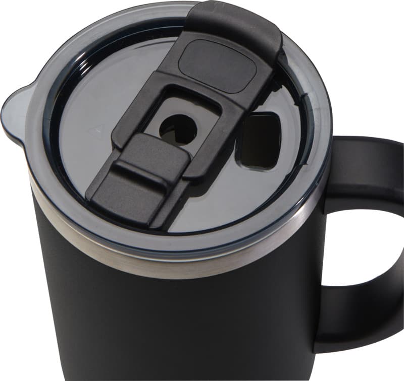 Sydney 1200 ml double wall RCS certified copper vacuum insulated tumbler with straw 5