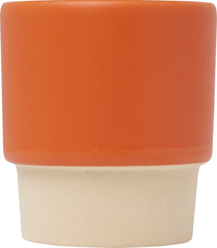 Olympia 130 ml stackable expresso cup with clay bottom 7