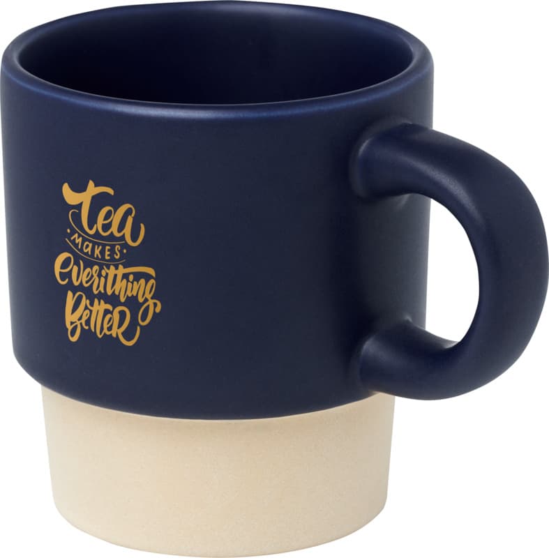 Olympia 130 ml stackable expresso cup with clay bottom 15