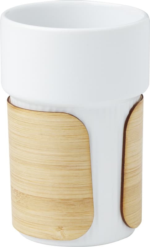 Fika 340 ml tumbler with bamboo sleeve 1