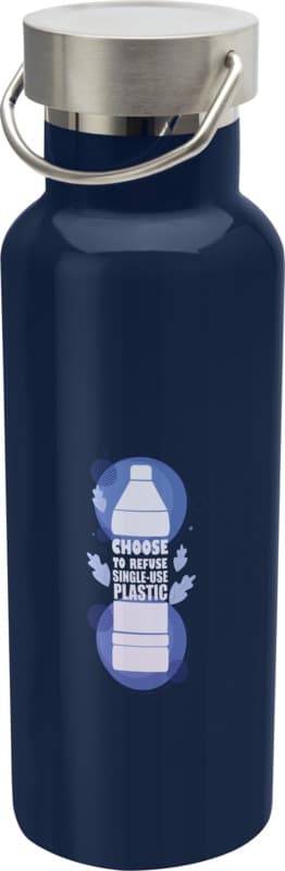 Thor 500 ml RCS certified recycled stainless steel water bottle 42
