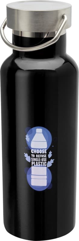 Thor 500 ml RCS certified recycled stainless steel water bottle 63