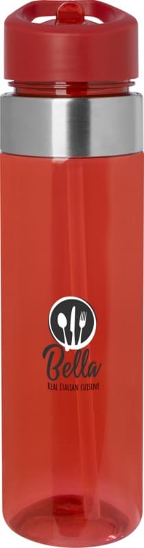 Dylan 650 ml Tritan water bottle with flip spout lid 3