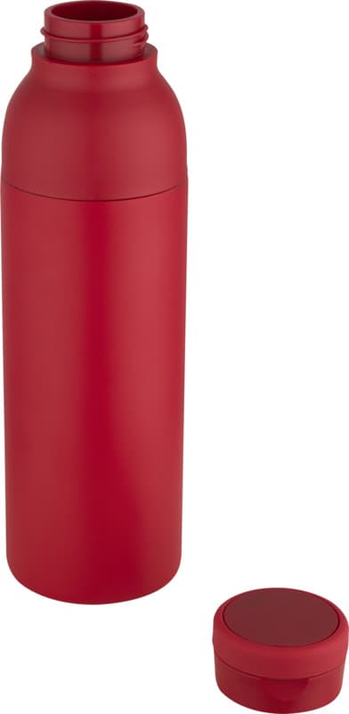 Illuminate 650 ml RCS recycled stainlesss steel double wall insulated water bottle 10