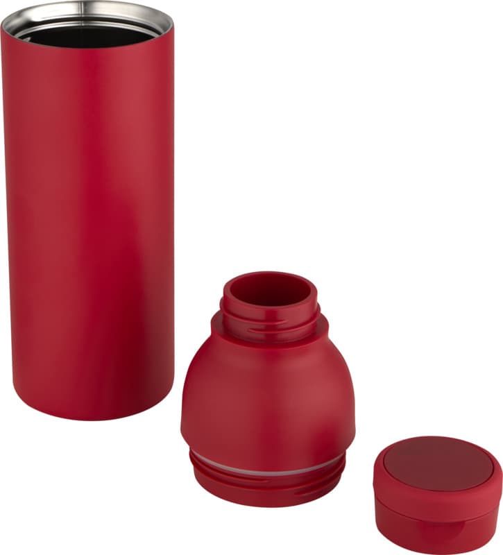 Illuminate 650 ml RCS recycled stainlesss steel double wall insulated water bottle 11