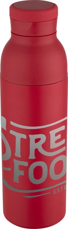 Illuminate 650 ml RCS recycled stainlesss steel double wall insulated water bottle 14