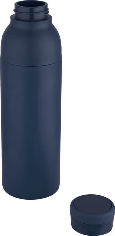 Illuminate 650 ml RCS recycled stainlesss steel double wall insulated water bottle 24