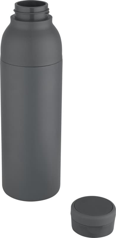 Illuminate 650 ml RCS recycled stainlesss steel double wall insulated water bottle 31