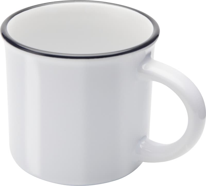 Bari 240 ml ceramic mug with glossy finish 6