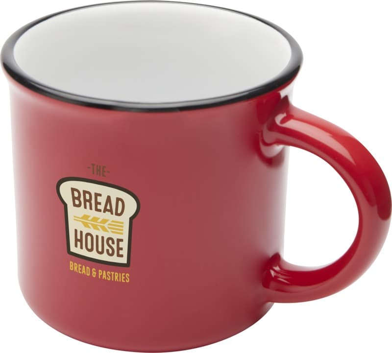 Bari 240 ml ceramic mug with glossy finish 15