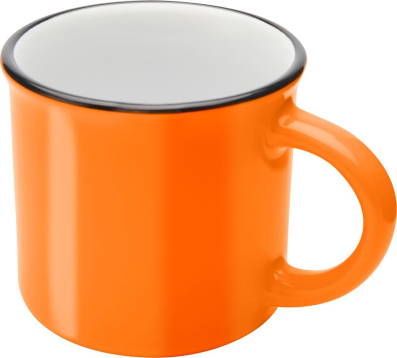 Bari 240 ml ceramic mug with glossy finish 26