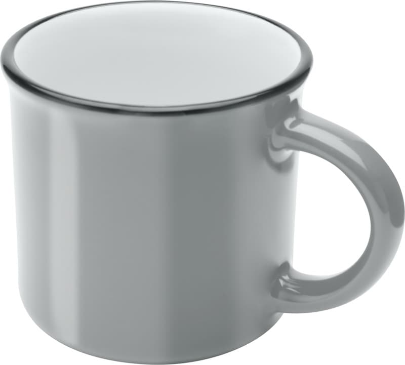 Bari 240 ml ceramic mug with glossy finish 21