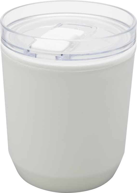 Hudson 180 ml recycled plastic double-wall tumbler 1
